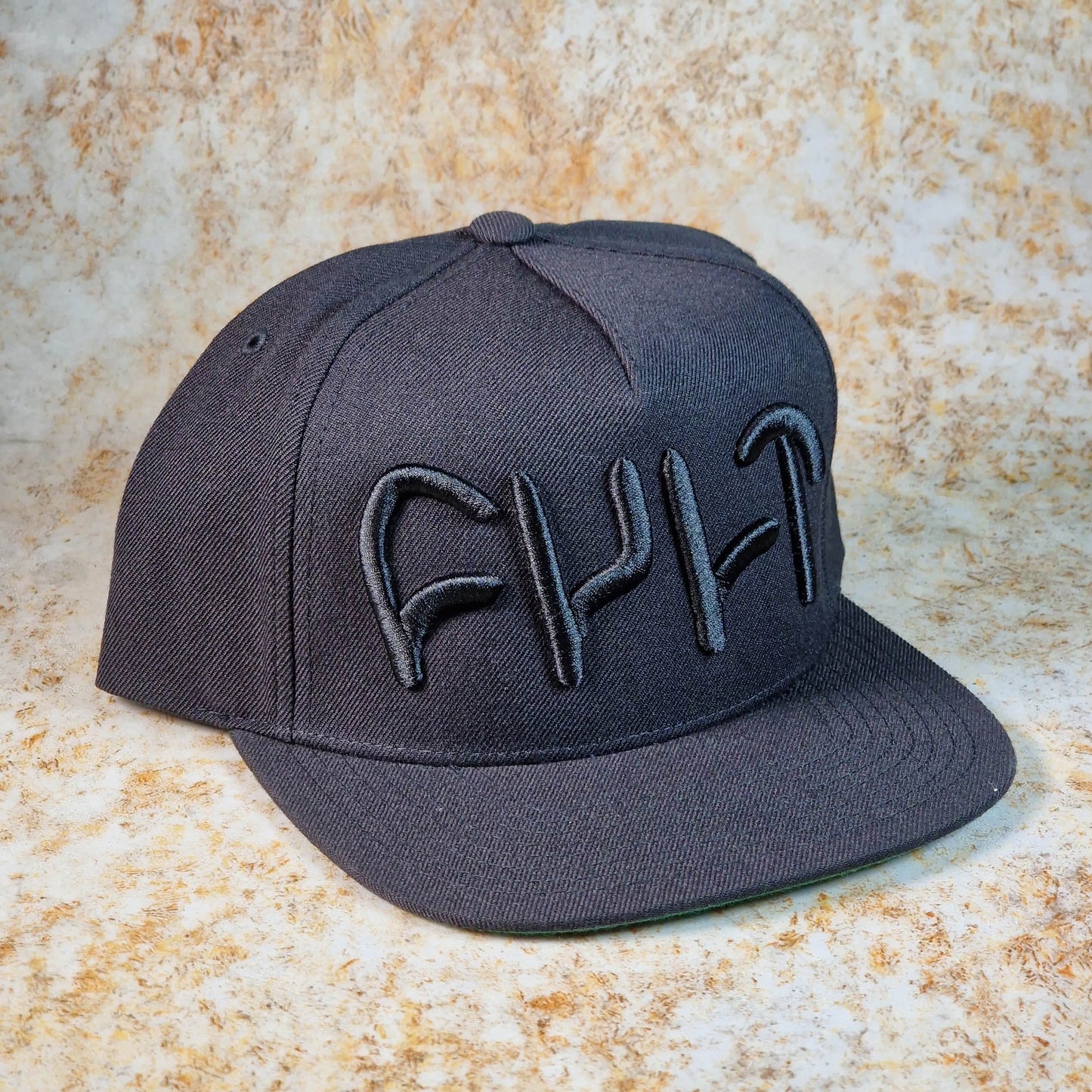 Cult Clothing & Shoes Black / Black Cult Big Logo Snapback Cap Black / Black