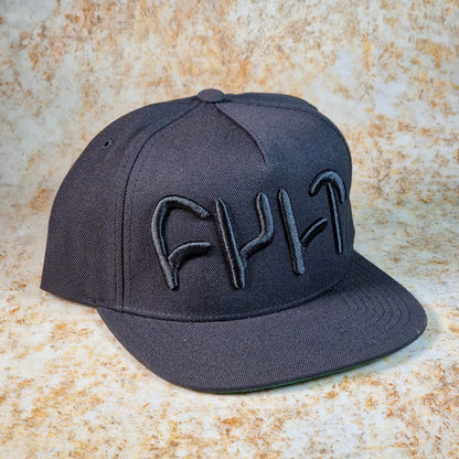 Cult Clothing & Shoes Black / Black Cult Big Logo Snapback Cap Black / Black