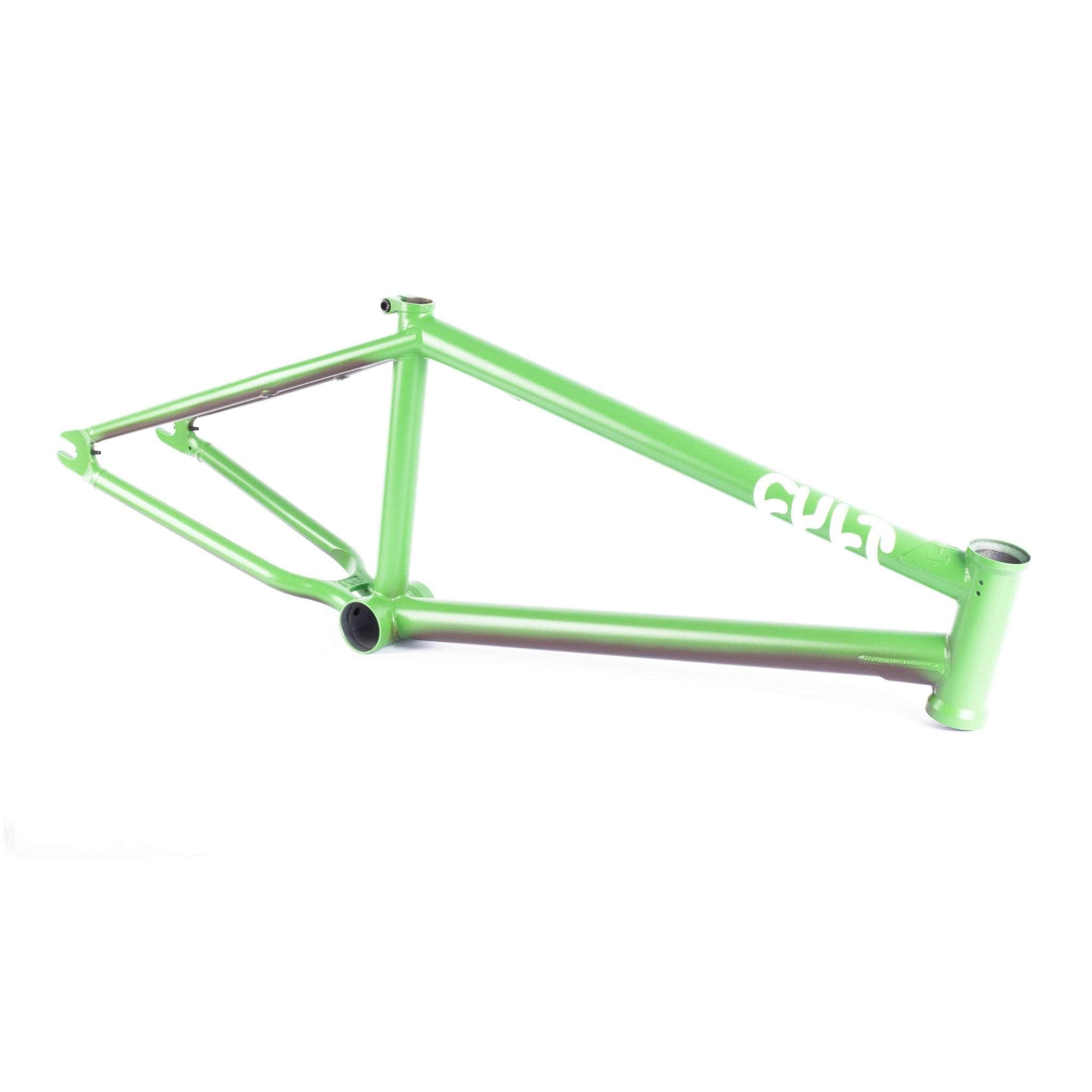 Cult Biggie BMX Frame Green / Brown | Alans BMX