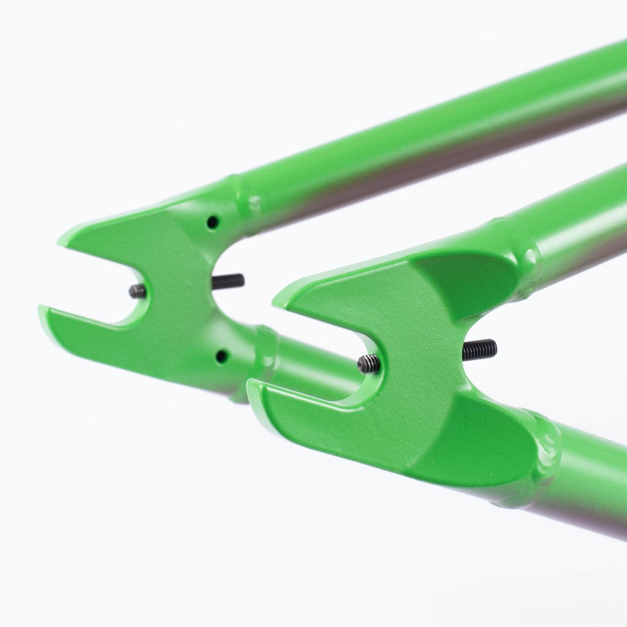 Cult Biggie BMX Frame Green / Brown | Alans BMX