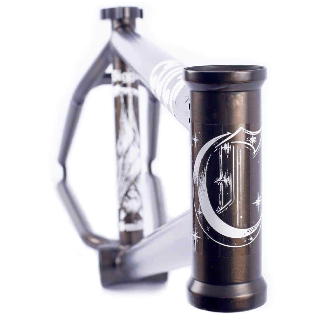 Cult BMX Parts Cult Biggie IC2 Frame Matte Trans Black