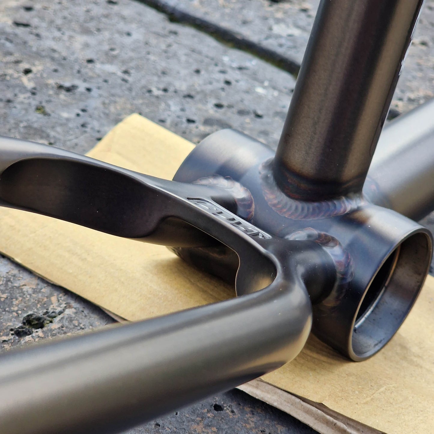 Cult BMX Parts Cult Biggie IC2 Frame Matte Trans Black