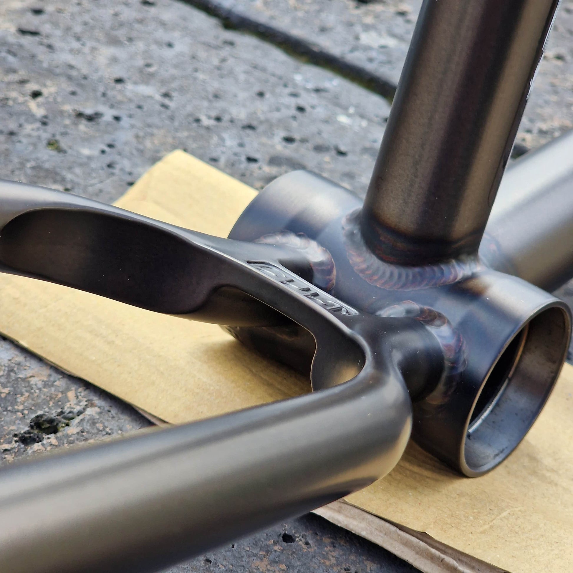 Cult BMX Parts Cult Biggie IC2 Frame Matte Trans Black