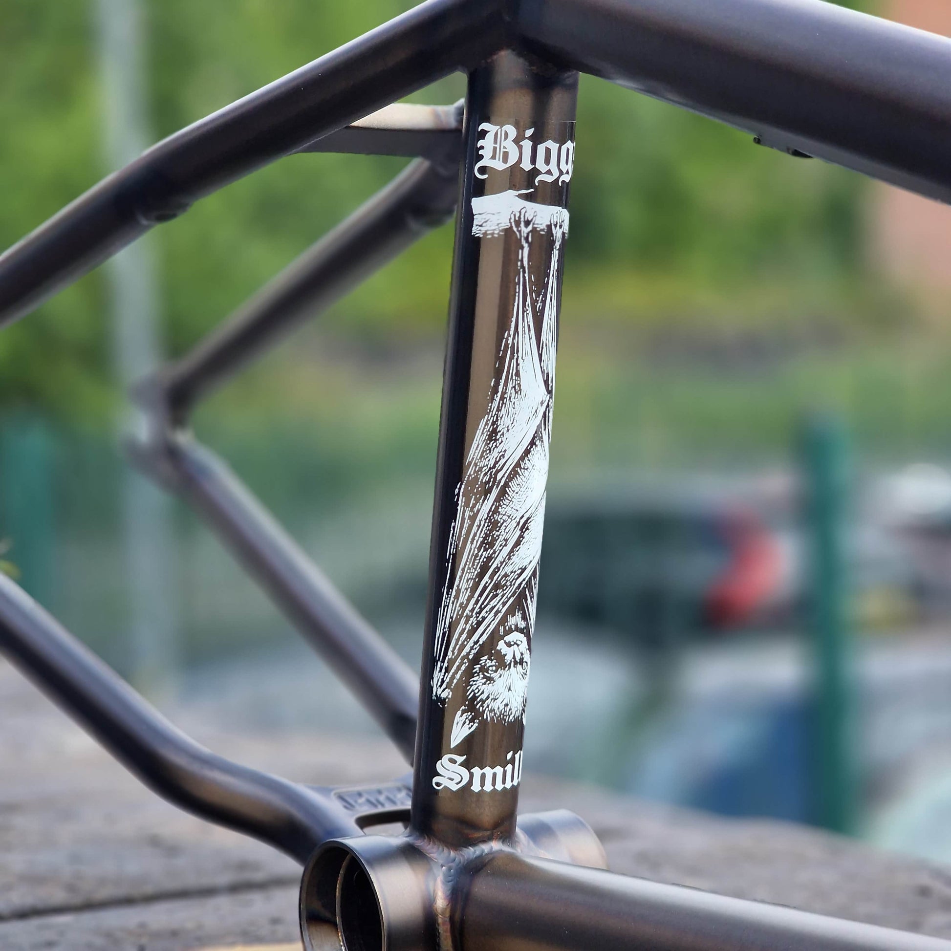 Cult BMX Parts Cult Biggie IC2 Frame Matte Trans Black