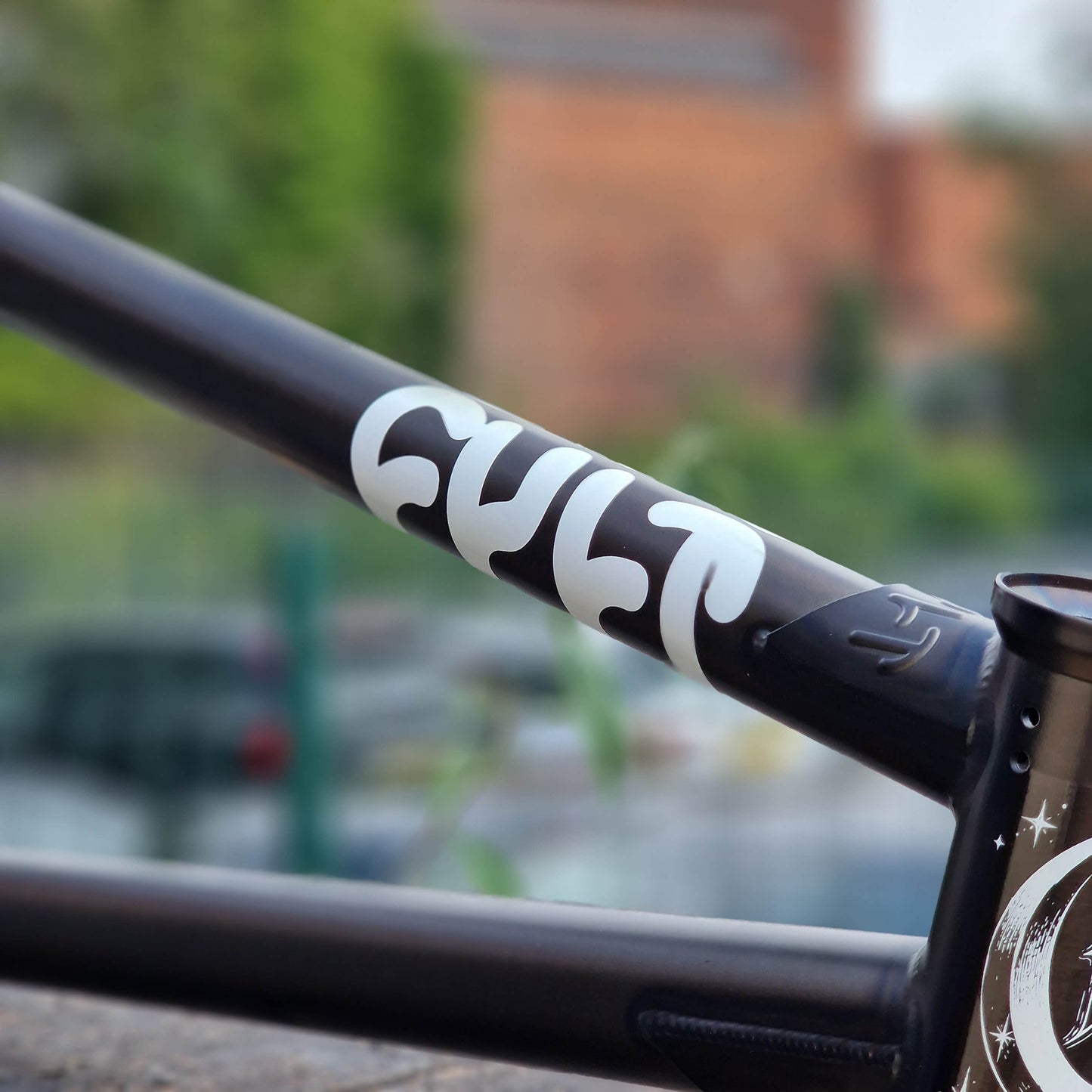 Cult BMX Parts Cult Biggie IC2 Frame Matte Trans Black