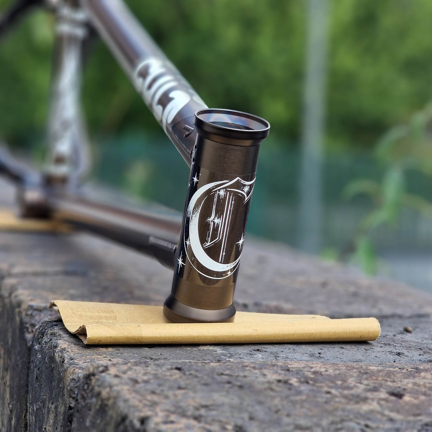 Cult BMX Parts Cult Biggie IC2 Frame Matte Trans Black