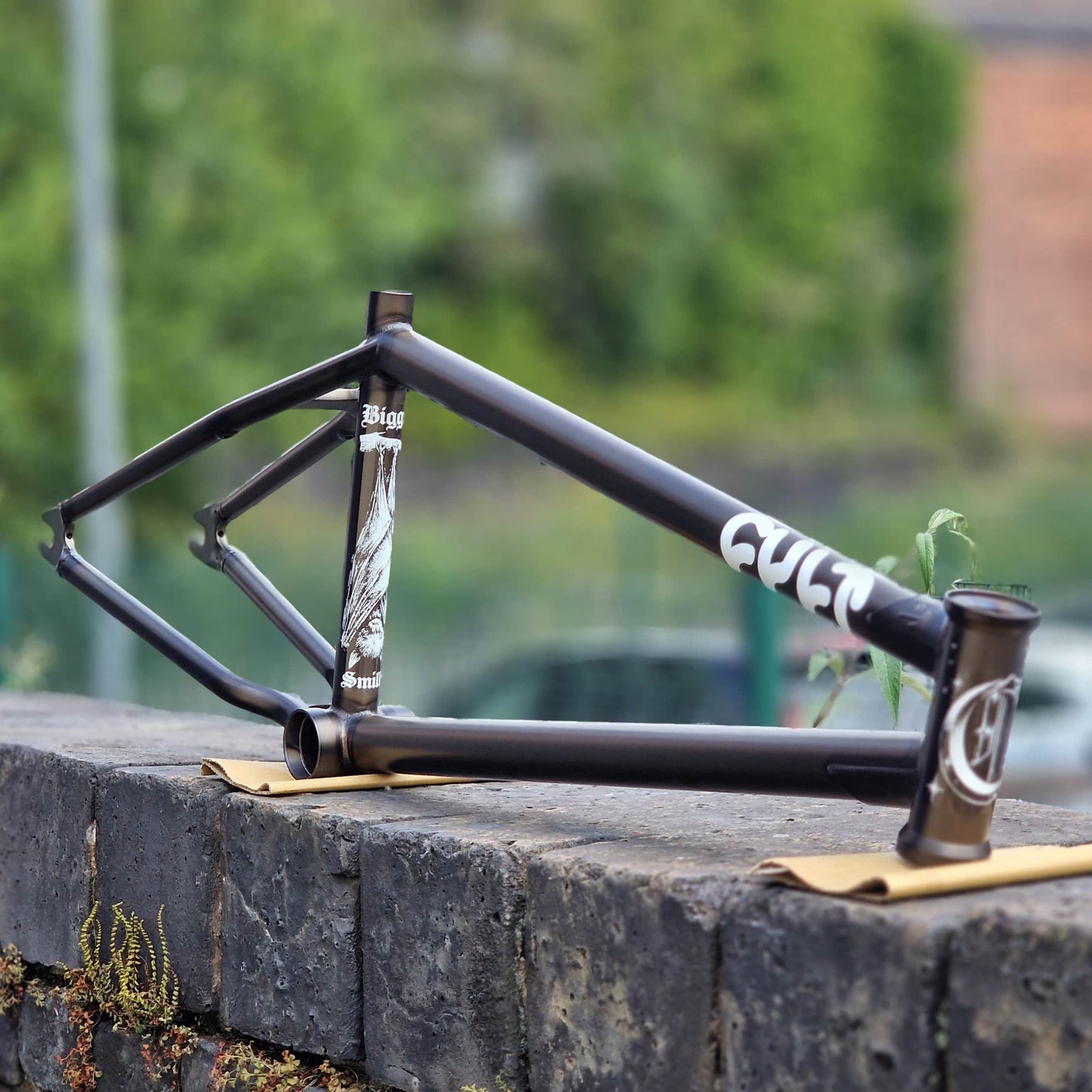 Cult BMX Parts Cult Biggie IC2 Frame Matte Trans Black