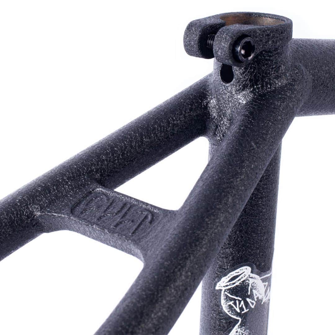 Cult BMX Parts Cult Biggie IC2 Jaume Sintes Frame Hammertone Black