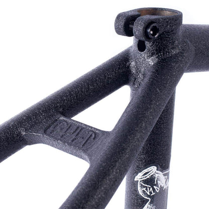 Cult BMX Parts Cult Biggie IC2 Jaume Sintes Frame Hammertone Black