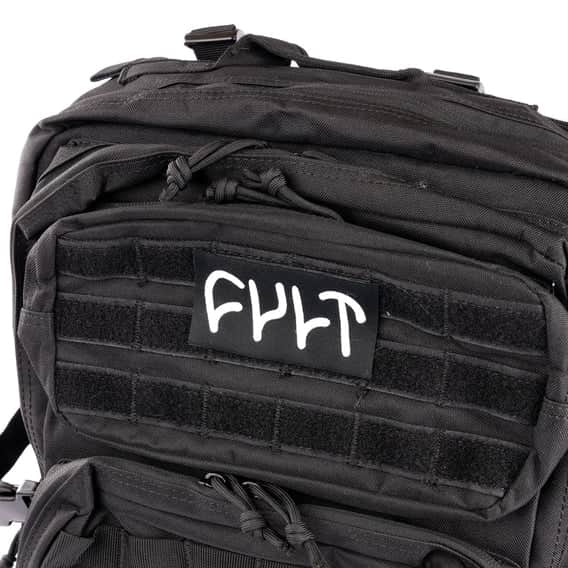 Cult Clothing & Shoes Black Cult BMX Tactical Backpack Black