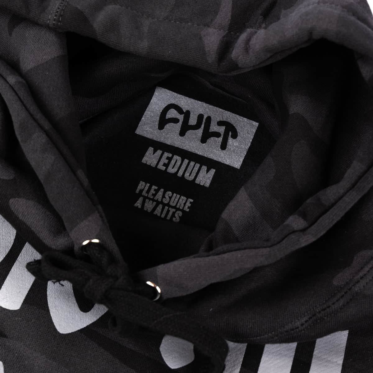 Cult Clothing & Shoes Cult BMX Till The End Hoodie Black Camo