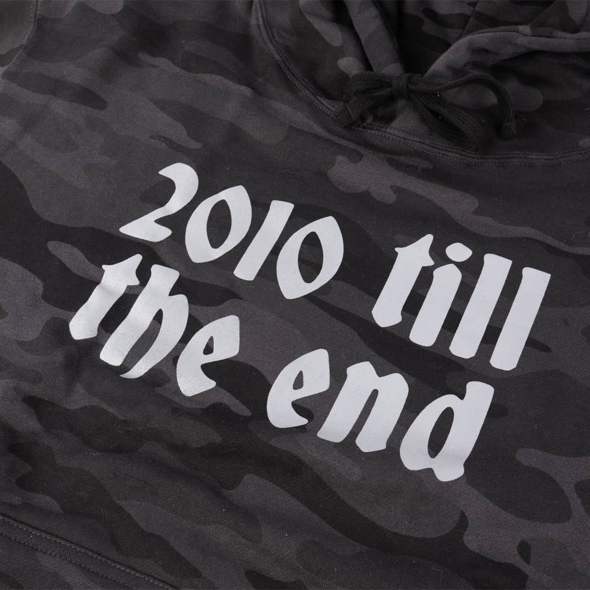 Cult Clothing & Shoes Cult BMX Till The End Hoodie Black Camo