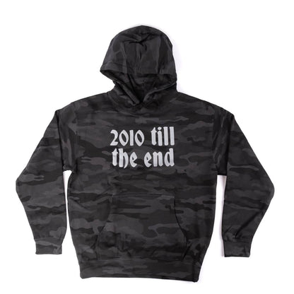 Cult Clothing & Shoes Cult BMX Till The End Hoodie Black Camo