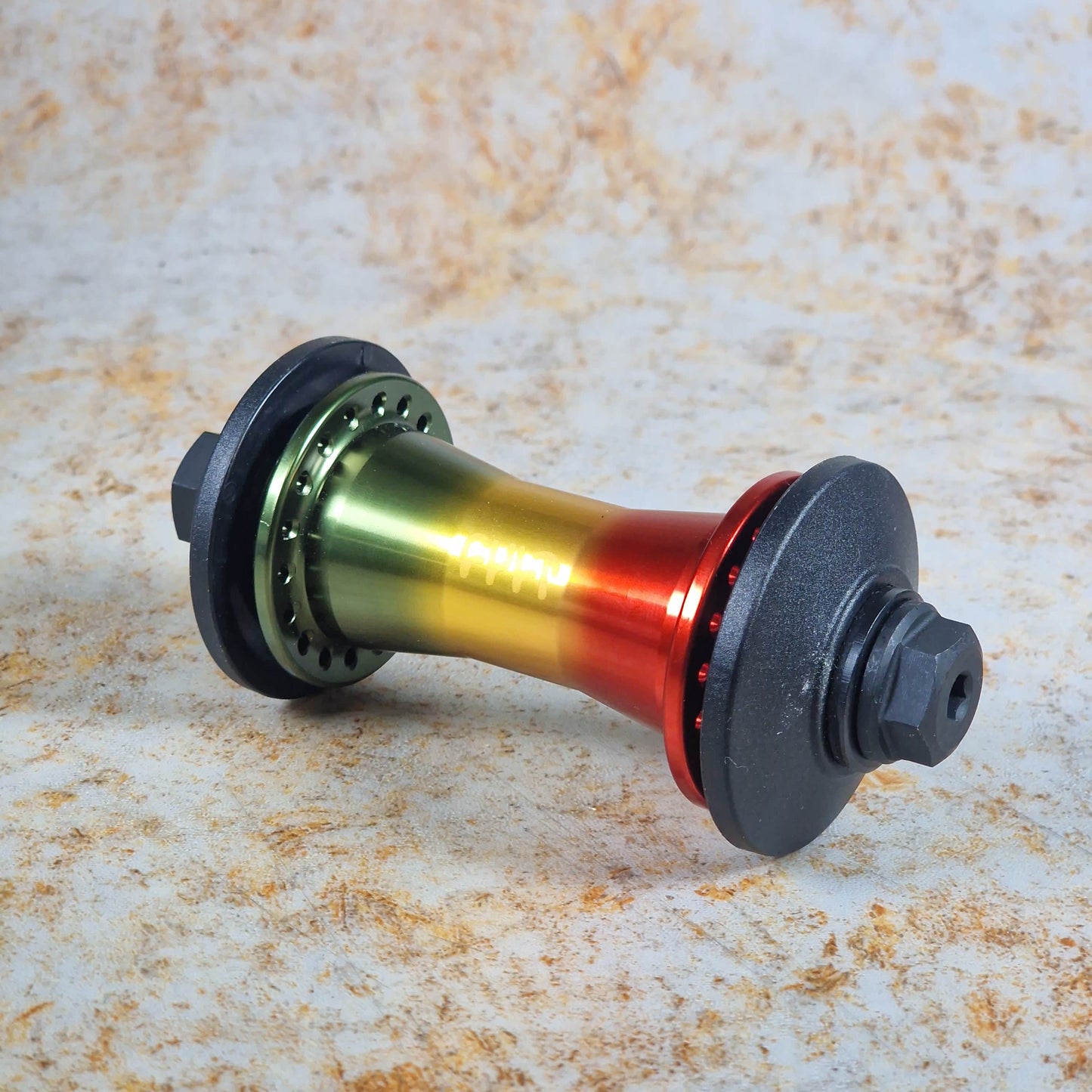 Cult BMX Parts Rasta Cult Crew Front Hub with Hubguards