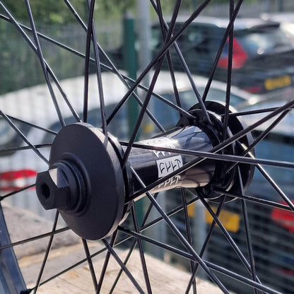 Cult BMX Parts Cult Crew Match Front Wheel Black with Hubguards