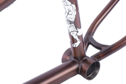 Cult BMX Parts Cult Dak IC4 Frame Matte Trans Brown