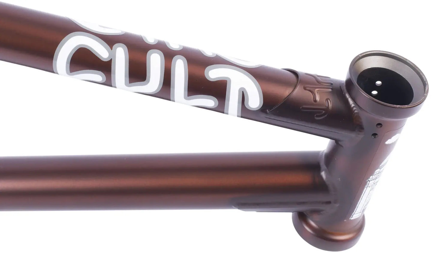 Cult BMX Parts Cult Dak IC4 Frame Matte Trans Brown