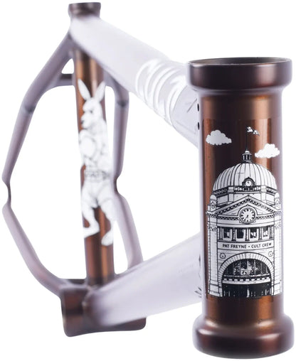 Cult BMX Parts Cult Dak IC4 Frame Matte Trans Brown