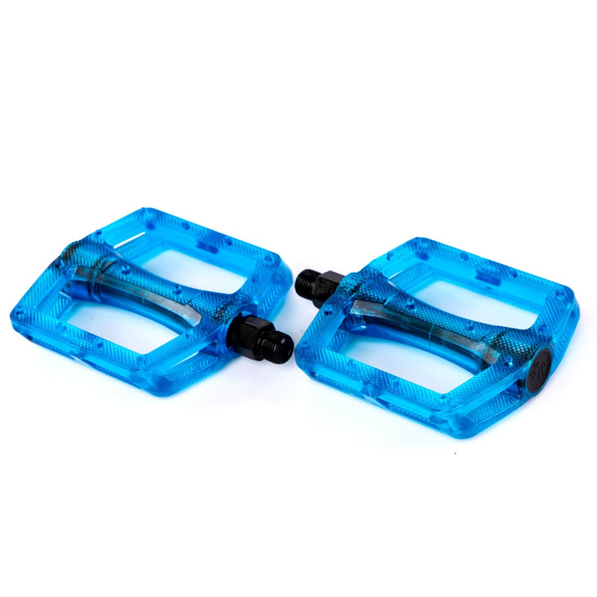 Cult BMX Parts Trans Blue / 9/16" Cult Dak PC Pedals
