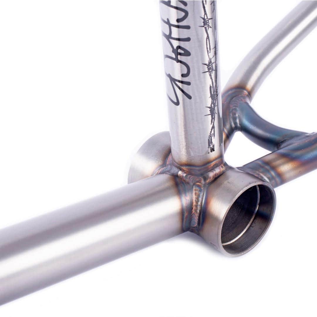 Cult BMX Parts Cult Dehart Frame Matte Clear Raw