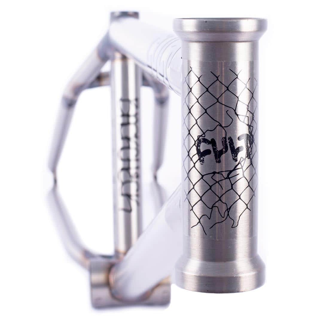 Cult BMX Parts Cult Dehart Frame Matte Clear Raw