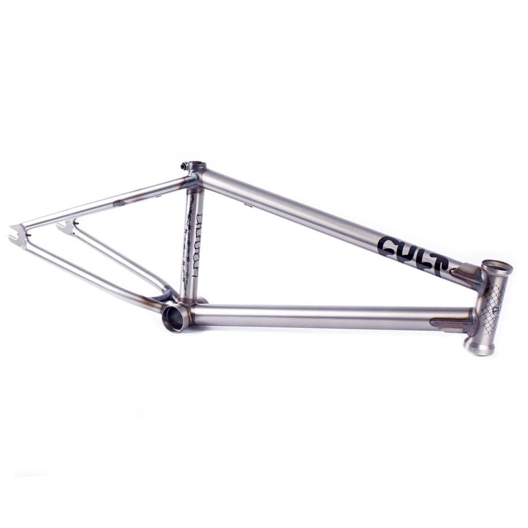 Cult BMX Parts Cult Dehart Frame Matte Clear Raw