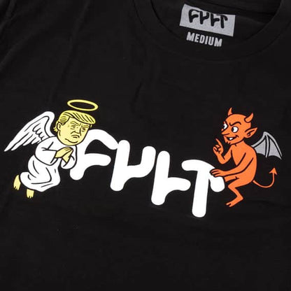 Cult Clothing & Shoes Cult Devil or Angel T-shirt Black