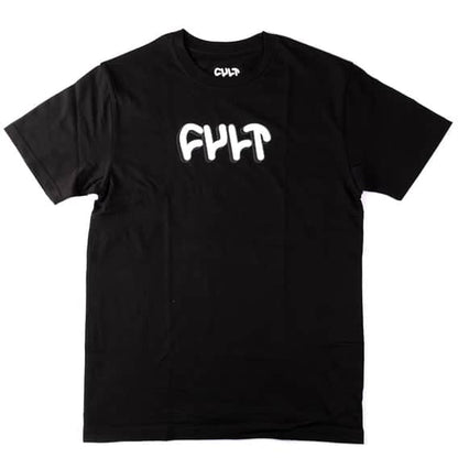 Cult Clothing & Shoes Cult Drop Shadow T-shirt Black