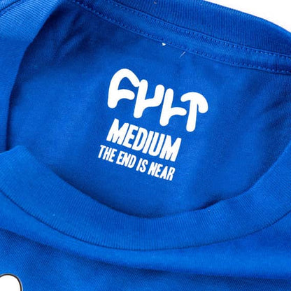 Cult Clothing & Shoes Cult Drop Shadow T-shirt Blue