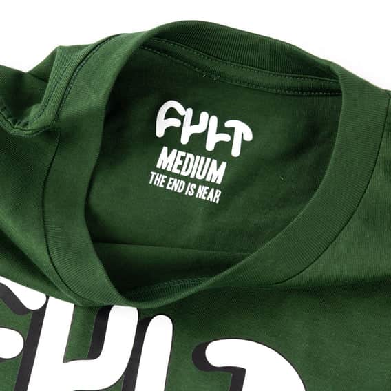 Cult Clothing & Shoes Cult Drop Shadow T-shirt Green