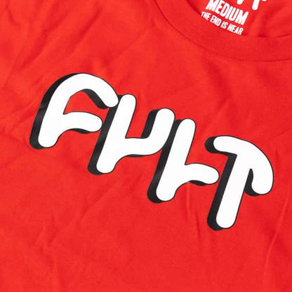 Cult Clothing & Shoes Cult Drop Shadow T-shirt Red