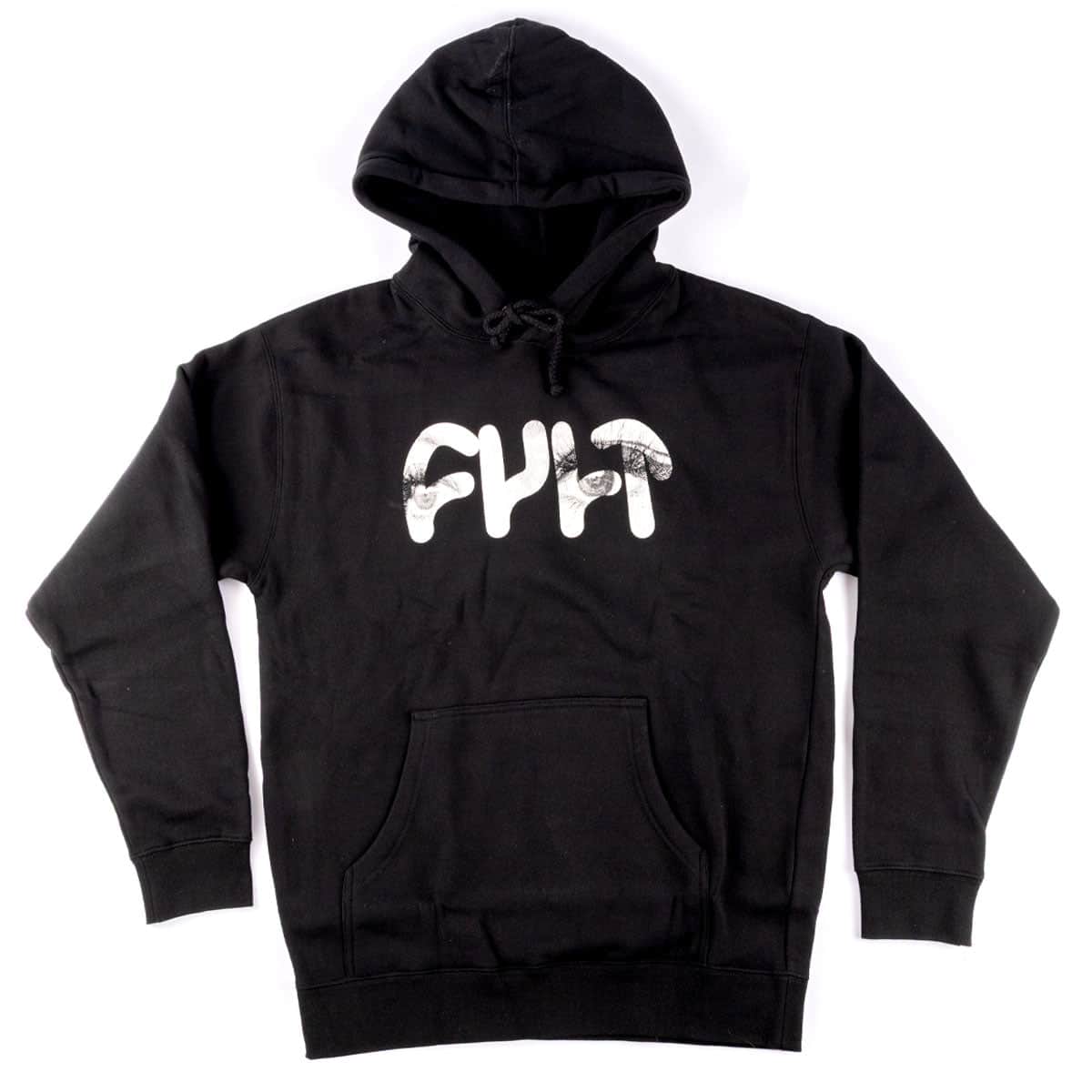 Cult Clothing & Shoes Cult Eyes Hoodie Black