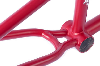 Cult BMX Parts 19 / Dark Maroon Cult Hawk 18 Inch Frame Dark Maroon