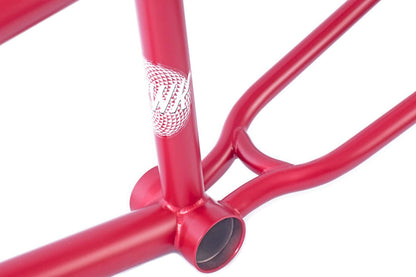 Cult BMX Parts 19 / Dark Maroon Cult Hawk 18 Inch Frame Dark Maroon