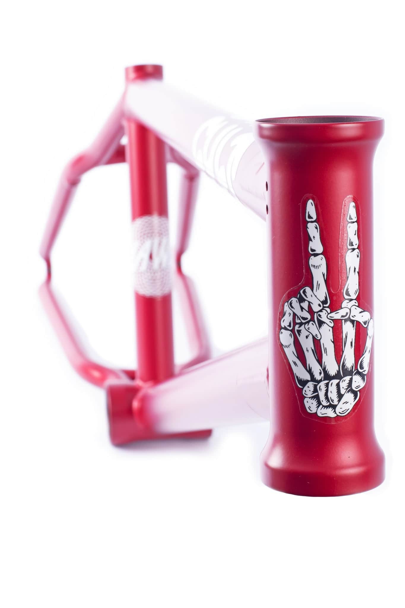 Cult BMX Parts 19 / Dark Maroon Cult Hawk 18 Inch Frame Dark Maroon