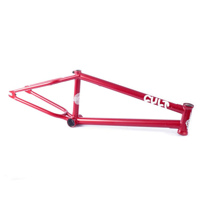 Cult BMX Parts 19 / Dark Maroon Cult Hawk 18 Inch Frame Dark Maroon