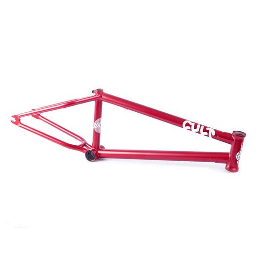 Cult BMX Parts 19 / Dark Maroon Cult Hawk 18 Inch Frame Dark Maroon