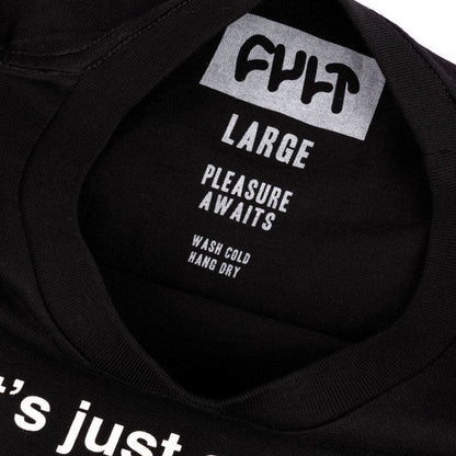 Cult Clothing & Shoes Cult Just A Lot T-shirt Black