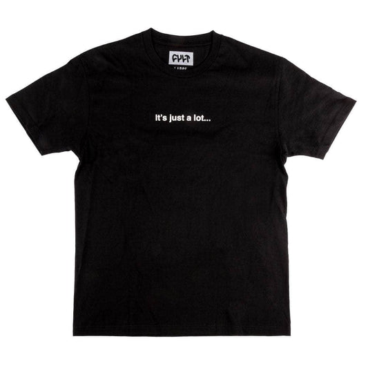 Cult Clothing & Shoes Cult Just A Lot T-shirt Black