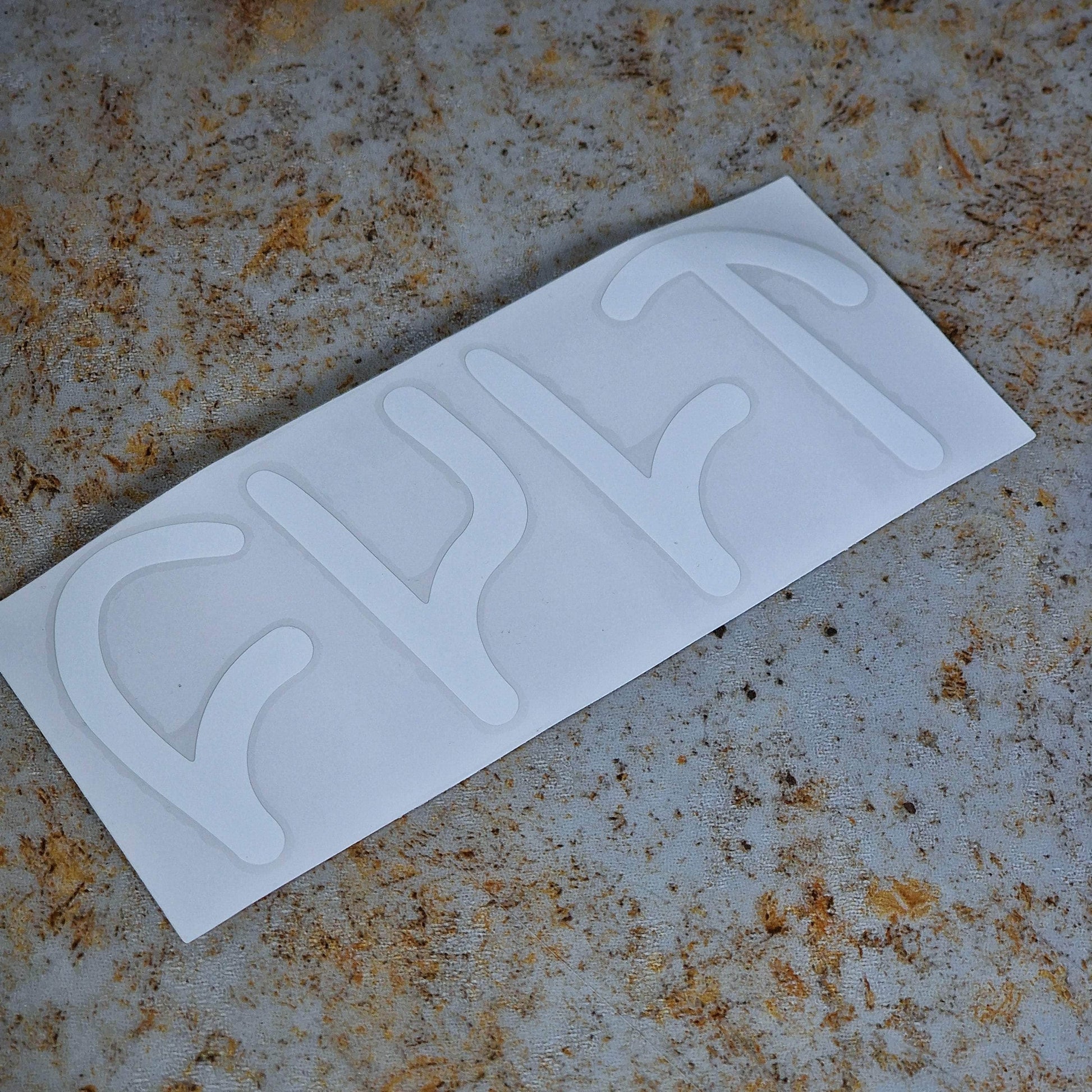 Cult Misc White Cult Logo Sticker