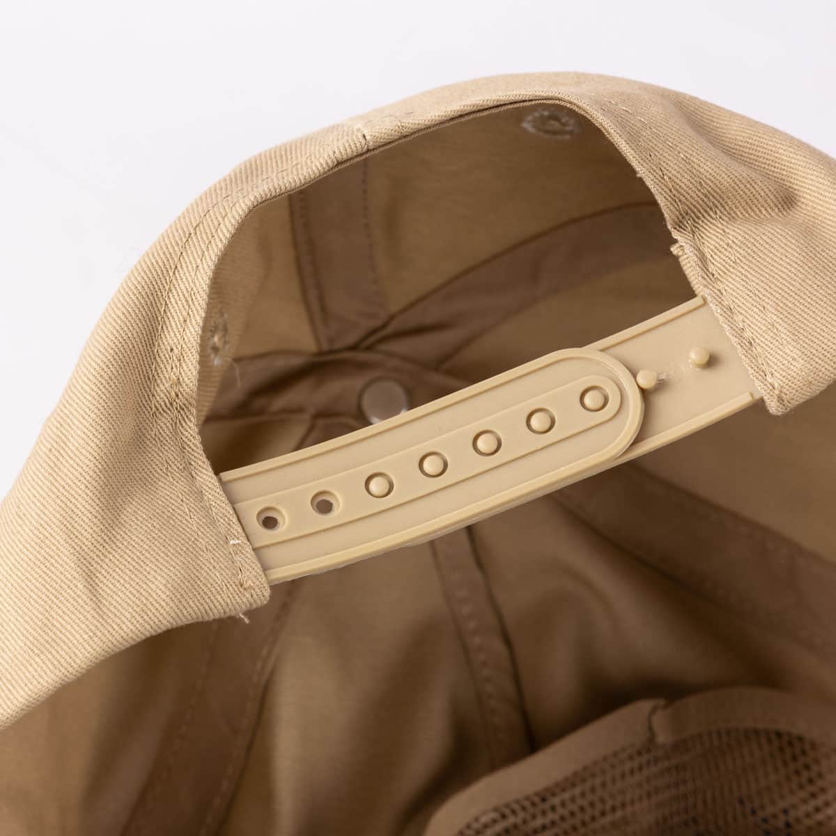 Cult Clothing & Shoes Beige Cult Metal Snapback Cap Beige