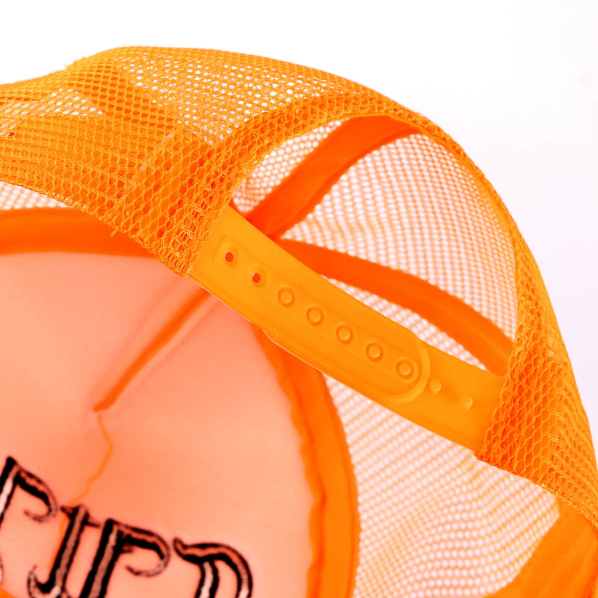 Cult Clothing & Shoes Orange Cult Old English Trucker Cap Orange