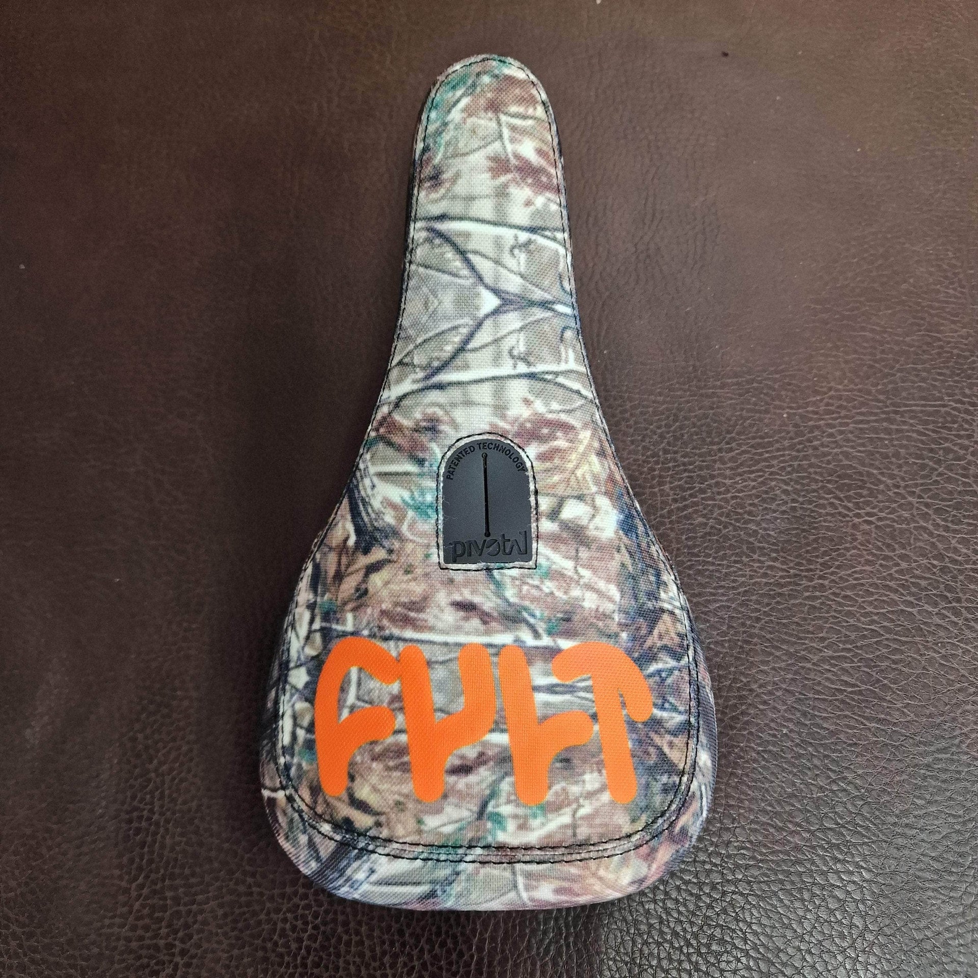 Cult Real Tree Camo Slim Pivotal Seat Alans BMX