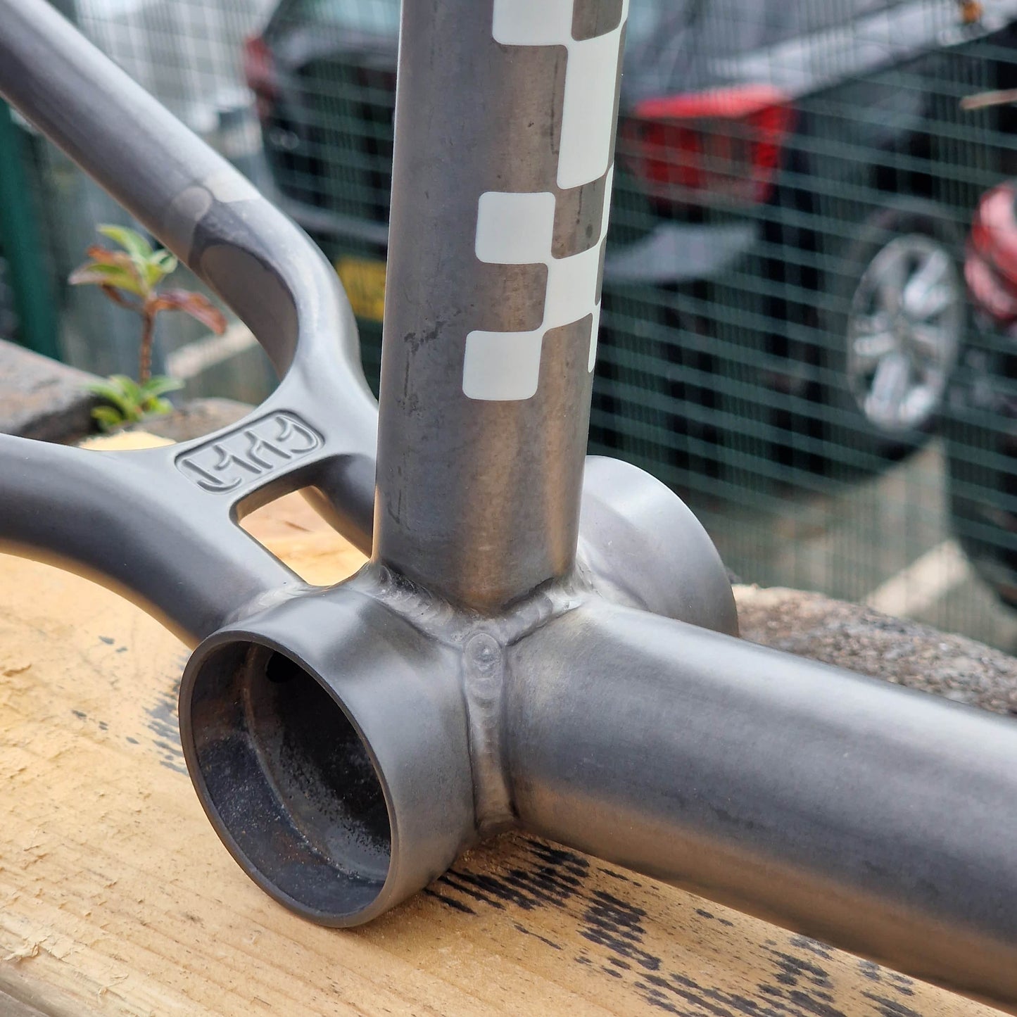 Cult BMX Parts Cult Shorty Frame Killian Roth Phopsphate Raw