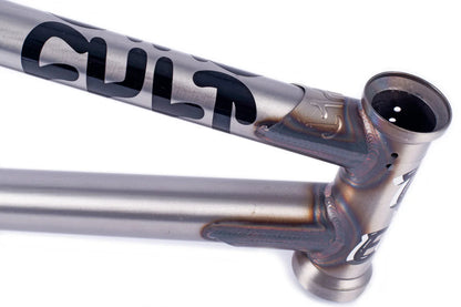 Cult BMX Parts Cult Shorty IC2 Frame Matte Clear Raw