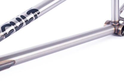 Cult BMX Parts Cult Shorty IC2 Frame Matte Clear Raw