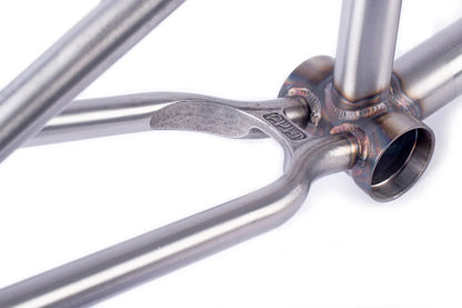 Cult BMX Parts Cult Shorty IC2 Frame Matte Clear Raw