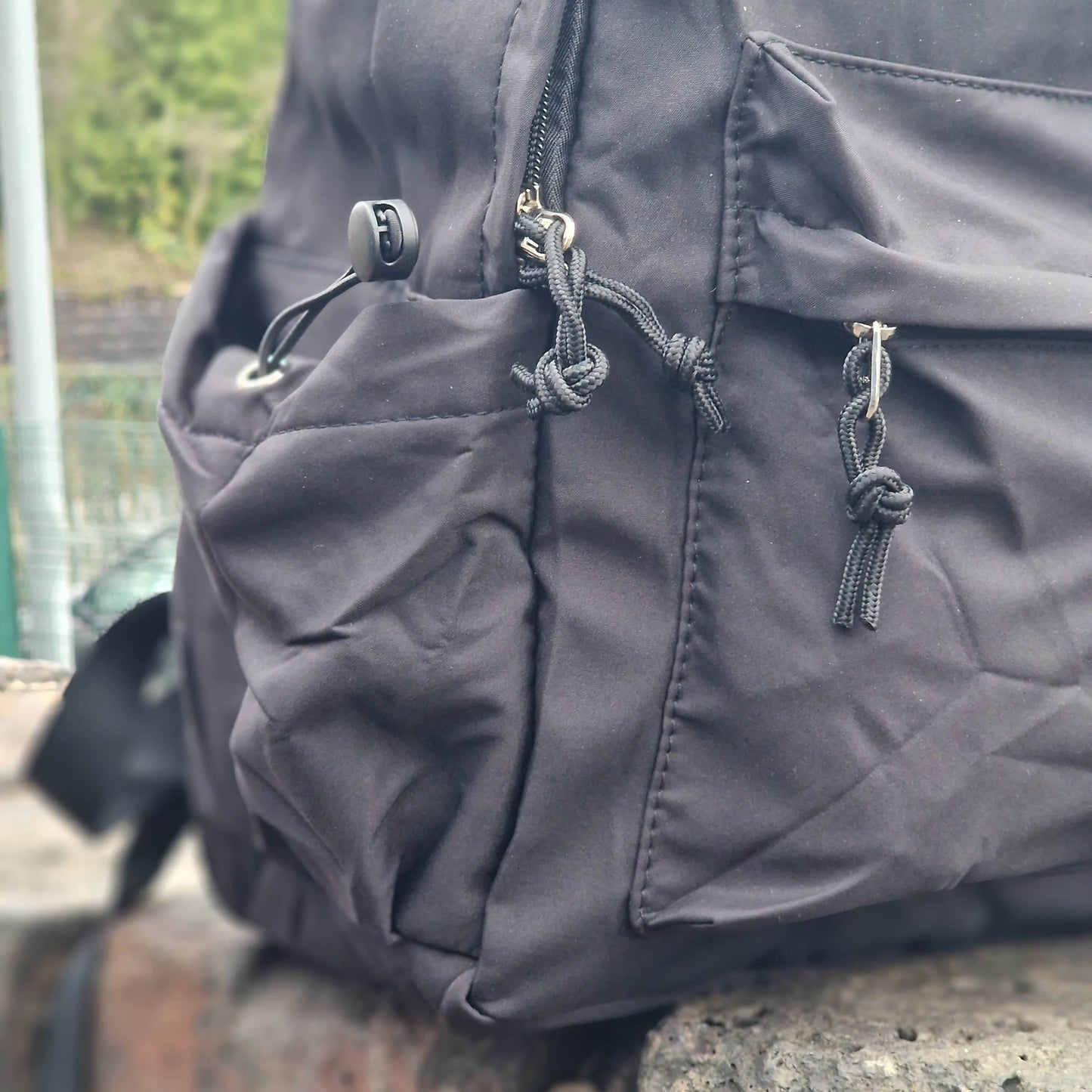 Cult Clothing & Shoes Black Cult Skool Backpack Black