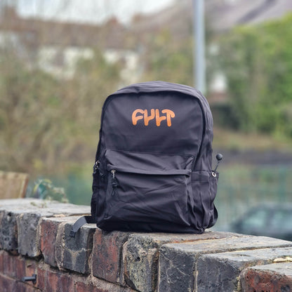 Cult Clothing & Shoes Black Cult Skool Backpack Black