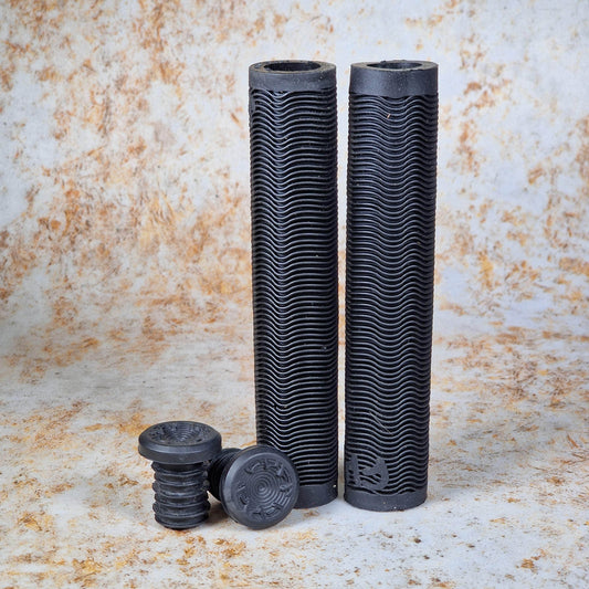 Cult BMX Parts Black Cult Solo Grips Made by ODI